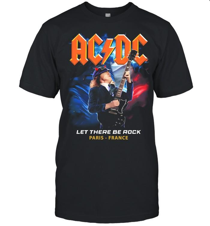 France Paris PWR ACDC UP Tour 2025 Unisex T-Shirt