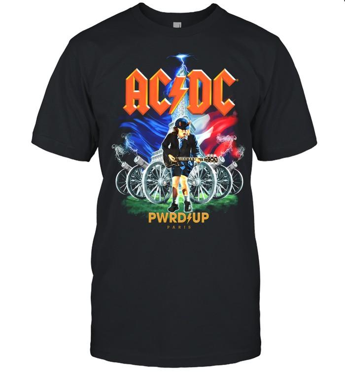 France Paris2 PWR ACDC UP Tour 2025 Unisex T-Shirt