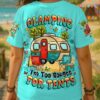 GLAMPING I'M TO BOUGEE ALL OVER PRINT T-Shirt