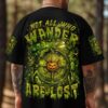 NOT ALL WHO WANDER ARE LOST HALLOWEEN ALL OVER PRINT TShirt