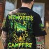 MAKING MEMORIES ONE CAMPFIRE AT A TIME BIGFOOT ALL OVER PRINT TShirt